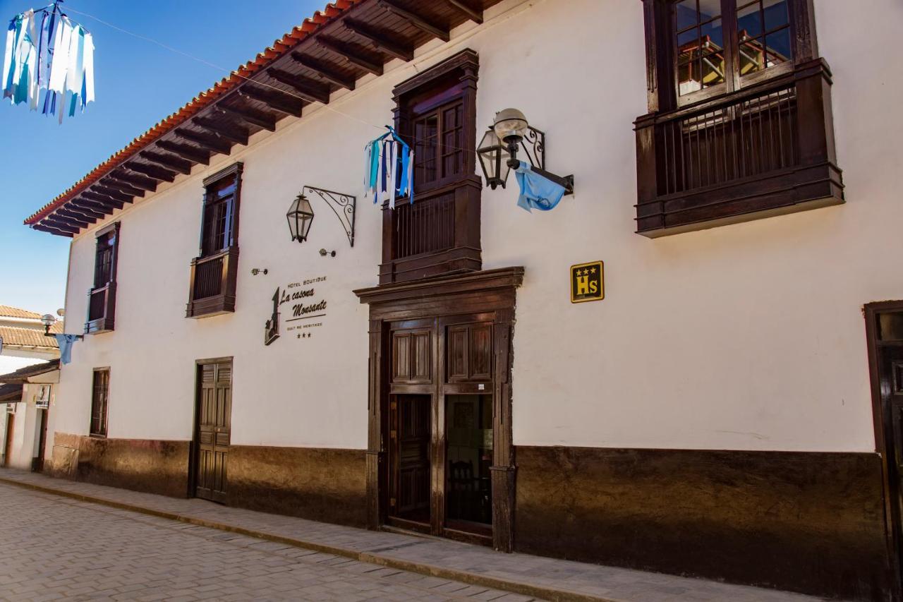 La Casona Monsante Hotel Chachapoyas Buitenkant foto